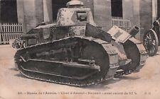 Paris France WWI Renault FT Tank  Musee de l’Armee Post WWI Era Vintage Postcard picture