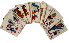 Vintage 1970s Walt Disney Donald Duck Playing Cards Deck Argentina Edition Read picture