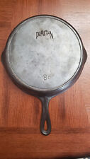 Vtg Puritan by Griswold No # 8 D Cast Iron Skillet Pan Heat Ring USA AAFA Erie picture