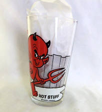 1970s Vintage Hot Stuff Devil Pepsi Collectors Glass Harvey Cartoons picture