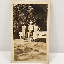 Vintage Early 20th Century Photograph Black & White Photo Men Women Photography  picture