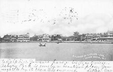 A Glimpse of Fletcher Lake, Ocean Grove, N.J., early postcard, used in 1914 picture