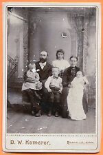 Renville, MN, Portrait of a Family, by Kemerer, circa 1890s picture