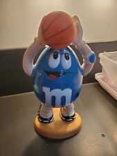 Vintage 90's Blue M&M Basketball Player Sport Candy Dispenser Collectible  picture
