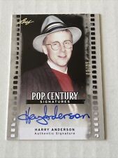 2011 LEAF POP CENTURY Harry Anderson Autograph SP #d 9/25 - NIGHTCOURT actor RIP picture