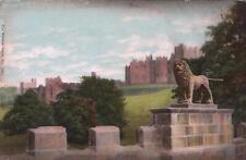1932 Vintage Harry Potter Percy Lion at Alnwick Castle POSTCARD - UNUSED picture