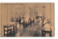Cazenovia New York NY Postcard 1915-1930 Lincklaen House Dining Room picture