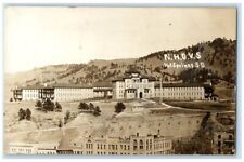 c1910's Battle Mountain Sanitarium N.H.D.V.S. Hot Springs SD RPPC Photo Postcard picture