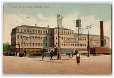 1911 Exterior Regal Shoe Factory Building Whitman Massachusetts Vintage Postcard picture