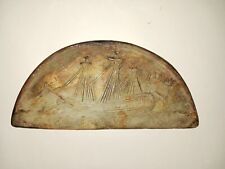 Ceramic plaque cont Ship Trumbrill 1780 Wall Hanging 8