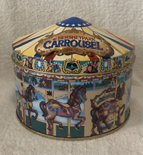1996 Hershey's Hometown Series HERSHEYPARK CARROUSEL Tin Canister Box #13 picture
