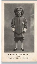 Postcard c1901-1907 Master Gabriel in Auntie's Visit picture