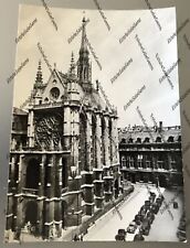 vintage RPPC Sainte-Chapelle de Palais PARIS FRANCE real photo postcard picture