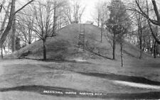 Marietta Ohio Prehistoric Mound 1950s RPPC Photo Postcard 21-7905 picture