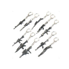 6cm CSGO Weapon Model AK47 Pendant Keychain for Men Boys Mini Metal Key Ring picture