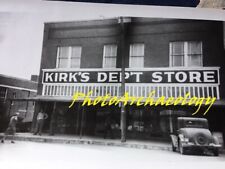 Antique Original Photograph Kirk's Dep't Store picture