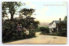 Postcard Old Bethel Road Danbury Connecticut picture