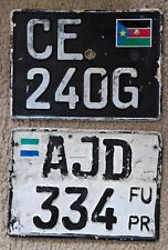 South Sudan license plate SOUTH SUDANESE number plate AFRICA plus SIERRA LEONE picture