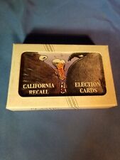 Vintage Liberty Bridge Custom Playing Cards California Recall Election Cards picture
