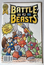 Battle Beasts #1 Blackthorne Publishing Comics Feb 1988 Newsstand Toy Based picture