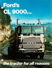 1978 Ford  CL-9000  Tractor Salesman's Marketing Brochure - Rare picture