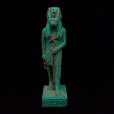 Rare Anubis statue antique Ancient Egyptian Antiques God Afterlife Egyptian BC picture