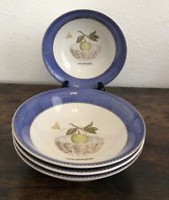 WEDGWOOD - SARAH'S GARDEN - 4 CEREAL BOWLS - China - NEW OLD STOCK - ENGLAND picture