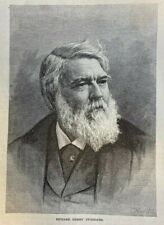 1880 Poet Richard Henry Stoddard picture