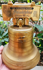 The Heritage Whisky Philadelphia Blended Whisky Decanter Liberty Bell picture