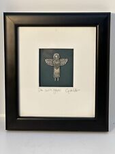 Cynthia Webb Framed Artisan Metal Angel Christmas Shower House Warming Gift picture