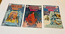 weird war lot of 3 ungraded DC Comics No 33,20,24 picture