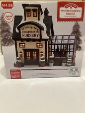 Holiday Time 2018 Wintergreen House Country Charm Brand New In box Lights Up picture