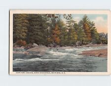 Postcard Deer Park Cascade North Woodstock White Mountains New Hampshire USA picture