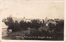 Bryant South Dakota~View From Mill~School on Hill~Churches, Homes RPPC 1910 picture
