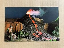 Postcard Knott’s Berry Farm Ghost Town Volcano Buena Park CA California picture