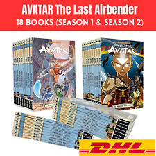AVATAR The Last Airbender Cartoon Graphic English Comic (18 Books Complete Set) picture