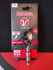 CRAFTSMAN V-SERIES Ratchet, 3/8 Inch Drive, 96-Tooth, Stubby (CMMT86320V) New picture