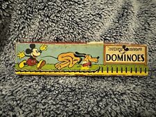 Rare Antique 1930’s Mickey Mouse Dominoes Set picture