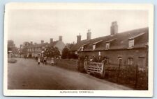 Postcard Alms-Houses, Bramfield stroller or cart RPPC H175 picture