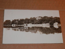 OREGON IL - 1907-1908 ERA REAL PHOTO POSTCARD - A RIVER RESIDENCE picture