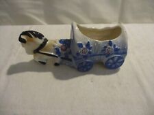 Vintage Occupied Japan Donkey Burro Planter Toothpick/Match Holder Hand Painted picture