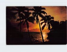 Postcard A Beautiful Sunset Hawaii USA picture