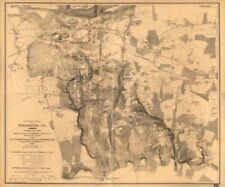 1873 Map of Battle field of Winchester, Va. | September 19, 1864 | Battlefield M picture