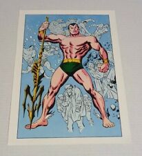 Vintage original 1978 Sub-Mariner Marvel Comics pin-up poster 1: Fantastic Four picture