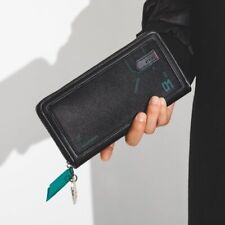 Hatsune Miku Model long wallet Super-groupies Japan Official Black with Ltd.Card picture
