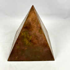 Vintage Copper Pyramid Four Dimensions Made in Spain picture