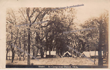 RPPC Dover Oklahoma Bible Camp 7th Day Adventists Church Photo Vtg Postcard A58 picture