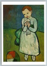Pablo Picasso  A Child With a Dove   Postcard picture