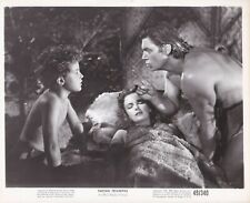 Frances Gifford + Johnny Weissmuller in Tarzan Triumphs 1943 ORIGINAL PHOTO 395 picture