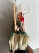 Vintage Good Luck Kitchen Witch Scandinavian Baba Yaga Hanging Figure picture